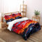 Trial Xtreme Funda De Edredón 3 Piezas con Impresión En 3D Sports Themes con 2 Fundas De Almohada Super King（260x220cm） Microfibra Juego De Cama para