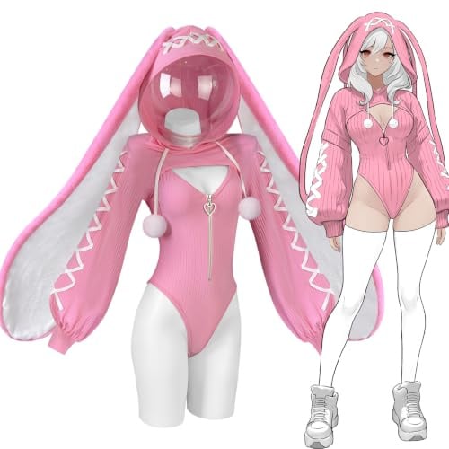 KORURACLUB Sexy Women Bunny Outfit Anime Cosplay Bodysuit | Bunny Girl Lingerie Maid