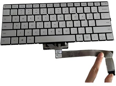 Keyboard ，Compatible For Microsoft， Surface， Book 1 2 3 Keyboard 1704 1705 1785 1832 1834 1835 1908 1909 1900(Book 2)