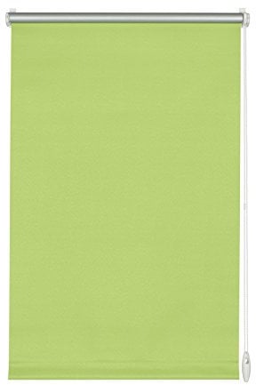 GARDINIA EASYFIX Tenda a rullo termica, Fissaggio a incastro o con adesivo, Altamente riflettente, Risparmio energetico, Opaco, Incl. materiale di montaggio, Verde mela, 90 x 210 cm (LxH)