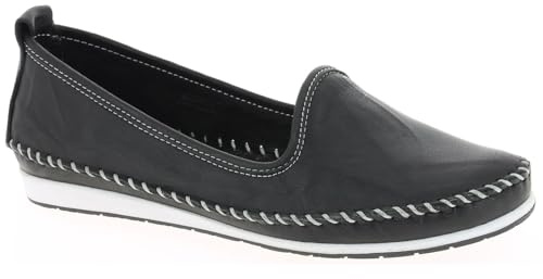 Andrea Conti 0027449, Damen Slipper, Schwarz (schwarz 002), 35 EU