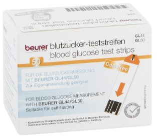 150 Blutzuckerteststreifen für beurer GL50 Messgeräte