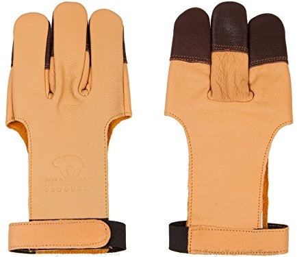 Bearpaw Glove 70048 Schiesshandschuh Bogenhandschuh Fingerschutz Gr. L