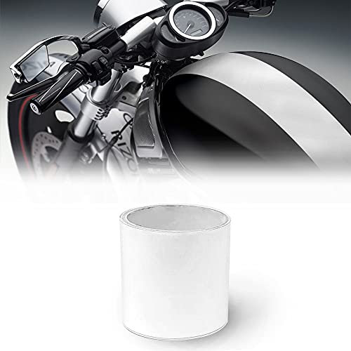 Strisce Adesive Moto Bike Racing Stripe 1 Filo, Bianco, 10 cm x 2 m