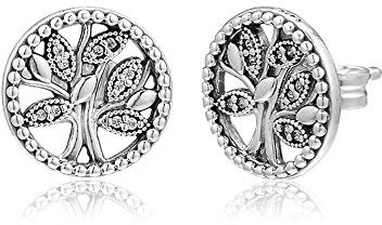 PANDOCCI 2019 regalo festa della mamma alberi della vita orecchini per le donne regali in argento 925 fai da te per bracciali Pandora originali fascino gioielli di moda
