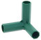 MEYANG Connecteurs 3 4 Et 5 Voies en PVC 16 Mm, Heavy Duty Serre Cadre Meubles Connecteurs, Accessoires De Coude De Montage pour Meubles, pour Meubles, Tuyaux Bricolage Blanc