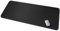 CENNBIE Extended Mega Size Professionelle Schreibtischunterlage Leder, 130 * 60cm XXXL Large Mouse Pad,für Full Desk - Genähte Kanten (Schwarz)