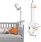 Babyphone Halterung für Nooie Baby Monitor - 360° Verstellbar, Stabil und Langlebig, Speziell für Babybetten, Keine Bohrinstallation