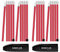 KOMCLUB Zeltstangen Tarpstangen 4er-Set-Teleskopstangen aus Aluminium für Zeltfliegen Tarps, Leichte, Einstellbare Ersatz-Zeltstangen Outdoor-Sport-Camping 1.9m