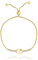 Hello Kitty 925 YG PLT CZ LARIAT Armband, Sterlingsilber, kein Edelstein, Sterling-Silber, Ohne Edelstein