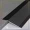 TOCTUS ÜBergangsprofil, Aluminium Übergangsleiste Für Lücken, Boden Abdeckleiste, Rampe Von Holz Zu Fliesen, Bodenabdeckungsleiste Türschiene, Für 1–4 cm Höhenunterschied (Color : Matte Black)