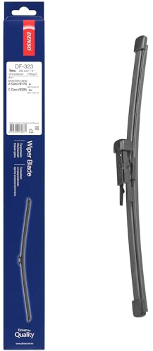 DENSO Heck Flachwischer DF-323 (240 mm): Leiser, langlebiger Wischer mit aerodynamischem Design. OEM-Qualität, breite Kompatibilität, 2 Jahre Garantie. | Kompatibel mit: MERCEDES-BENZ A-CLASS, C-CLASS T-Model