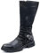 Stivali Alti al Ginocchio da Uomo, Scarpa Medievale in Pelle Stivali da Equitazione retrò gotici con Fibbia in Metallo Scarpe da Cavaliere Guerriero Multi Taglia,Nero,41 EU