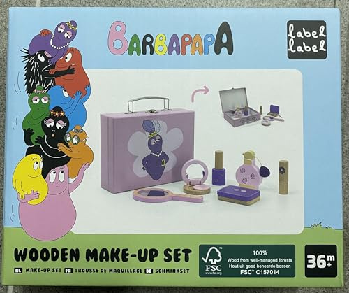 Label Label Barbapapa Houten Make-up Set