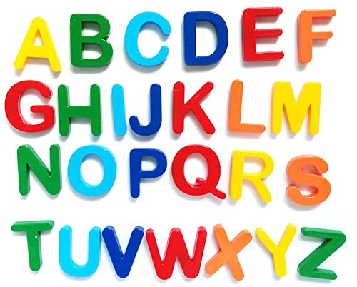 Aizuoni Buchstabe-Magnet-Aufkleber,Kühlschrank Alphabet Magnete Kühlschrank Aufkleber Set | Lernspielzeug Für Kleinkinder Für Buchstaben, Nummern & Farberkennung, Von Boxiki Kids