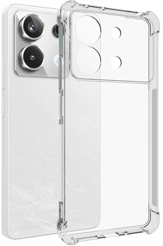 mtb more energy® Case Soft Armor kompatibel mit Xiaomi Redmi Note 13 Pro 5G (6.67'') - verstärkte Ecken - Kameraschutz - 1,5mm TPU - Schutz-Hülle Cover Handyhülle