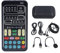I9 Changeur de Voix Portable avec Bluetooth 5.0, Microphone Modulateur pour Jeu, Carte Son en Direct pour Ordinateur