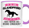 Pferd Tasse | ein Tag ohne Islandpferd | Pferd Geschenk Islandpferd Tasse Reiterin Kaffeebecher lustig