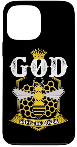 Hülle für iPhone 13 Pro Max Imker Humor God Save the Queen Imker