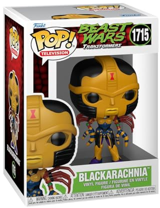 Funko POP! TV: Transformers Classic - Blackarachnia | Offizielles Action/Adventure Merch - Vinyl Sammelfigur als Regal Deko - Geschenkidee zum Geburtstag für Fans und Sammler