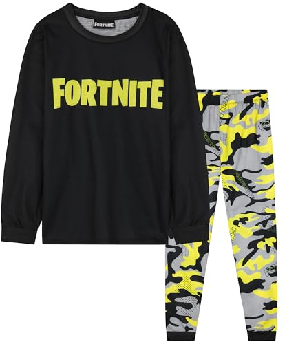 Get Trend Boys Pyjamas Set, Long PJs for Kids & Teens, Cosy Winter Loungewear & Soft Nightwear, Gamer Gifts for Boys
