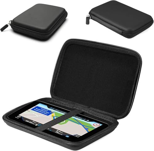 Navigation Tasche passend für Elebest City 80T | GPS Schutz Case Hülle stoßsicher, robust und hart für Navigationsgeräte | XL Navi