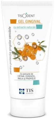 TISODENT Gel Gengivale 50ml - Gengive Irritate, aiuta contra Recessione Gengivale, dopo Interventi Chirurgici, per portatori di Protesi Mobili o Apparecchio, Fastidi della Mucosa Orale - con Propoli