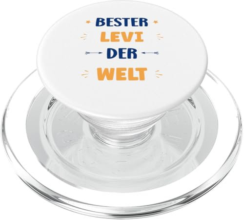 Name bester Levi der Welt Vorname Levi PopSockets PopGrip für MagSafe