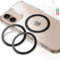 Mugust 3 Stück Metallring Aufkleber, für MagSafe Ring Magnet Kompatibel mit MagSafe Wireless Charger/Autohalterung für iPhone/Samsung/Android Phone Cases Metallringe (ohne Magnet) (Schwarz*3)