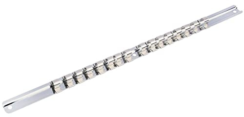 Draper 50579 3/8 Inch Square Drive Socket Retaining Bar with 16 Clips