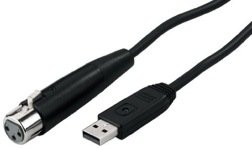 IMG Stage Line 5 m USB-Mikrofon Adapter Kabel