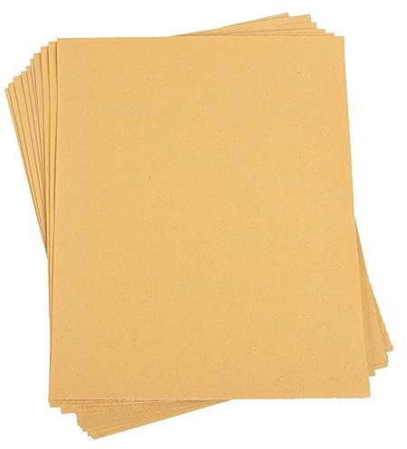 Blackspur BB-GP271 Lot de feuilles de papier de verre