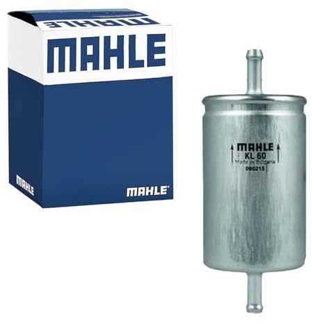 MAHLE KL 60 Kraftstofffilter für VW Polo III (6N1) u.a. | Kompatibel mit: AUDI A6 C5, A6 C5 Avant, SEAT CORDOBA, CORDOBA Vario, IBIZA II, INCA, SKODA FAVORIT, FAVORIT Forman