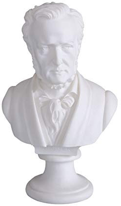 Richard Wagner Büste Klavier Sammlerstück Dekofigur Dekobüste Skulptur Statue IS251 Palazzo Exklusiv