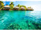 Runa Art Fototapete Strand Meer Karibik Modern Vlies Wohnzimmer Schlafzimmer - Made in Germany - 308 x 220 cm Grün Blau 9011010c