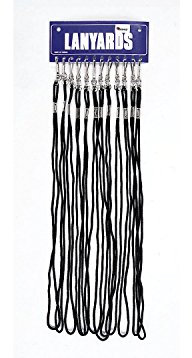 Rothco Whistle Lanyards, Schwarz