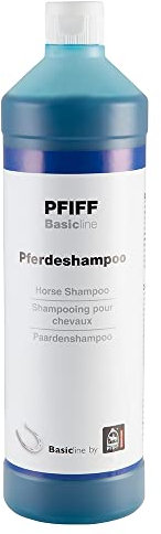 PFIFF 010174 Equifix Basicline Pferdeshampoo, Mähnepflege Schweifpflege Fellpflege, 1000ml