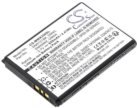 VINTRONS 3.7V Battery For MOTOROLA WX395, WX390, OM4A, EX211, WX280, WX288