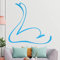 Schwan Linien Wandtattoo in 6 Größen - Wandaufkleber Wall Sticker - Dekoration, Küche, Wohnzimmer, Schlafzimmer, Badezimmer