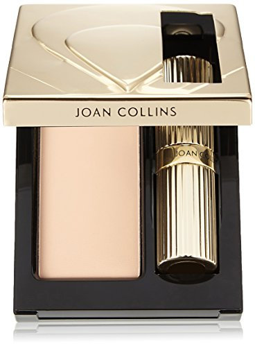 Joan Collins Timeless Beauty Compact Duo Lipstick and Powder, Lady Joan