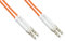 Cavo Fibra Ottica Multimode LSZH Duplex OM2 50/125, LC-LC, 1 mt.