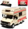 Atlas Citroen C25 Pilote R 470 1984 Wohnwagen Camping mit Fahrrad Baugleich FIAT Ducato Peugeot J5 1/43 Modell Auto