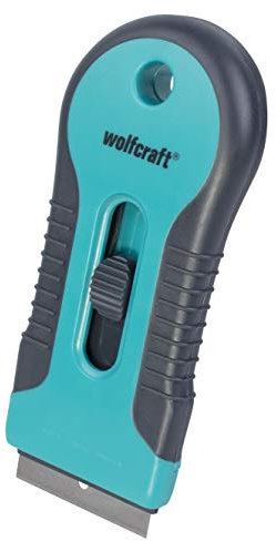 wolfcraft Rascador de plástico bicomponente I 4101000 I Para la limpieza de superficies lisas
