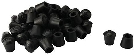 sourcing map 36pcs Chair Leg Tips Caps 22mm 7/8 Inch Anti Slip Rubber Furniture Table Feet Cover Floor Protector Reduce Noise Prevent Scratches