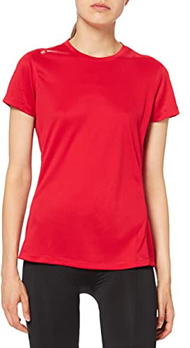 JAKO Damen T-Shirt Run 2.0, Sportrot, 40