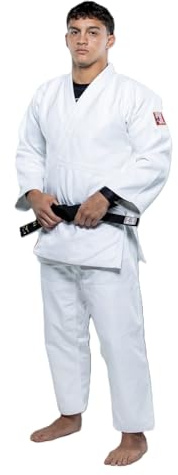 FUJI Euro Competition Judo Gi, Unisex-Erwachsene, Euro Compeition Judo Gi, weiß, 5