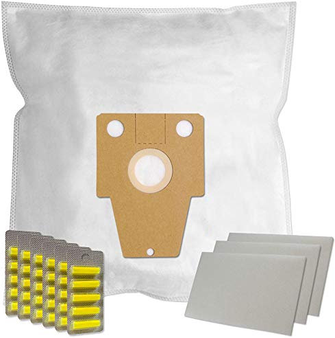 Set 30 Staubsaugerbeutel + 30 Duft + 3 Filter geeignet für Bosch BSG82422/01 Ergomaxx Professional Pro Parquet Hepa 2400W
