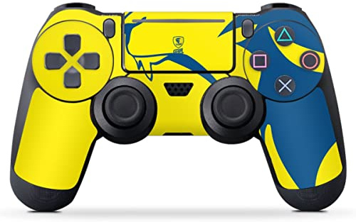 DeinDesign Skin kompatibel mit Sony PlayStation 4 Pro Controller Folie Sticker Rhein-Neckar-Löwen Offizielles Lizenzprodukt Handball