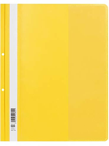 ELBA Schnellhefter, Kunststoff, gelb, 25er Pack