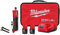 Milwaukee 2486-22 M12 Fuel 1/4 Zoll Kugelkopfschleifer Schneideisen Grinder 2 Batterien Kit
